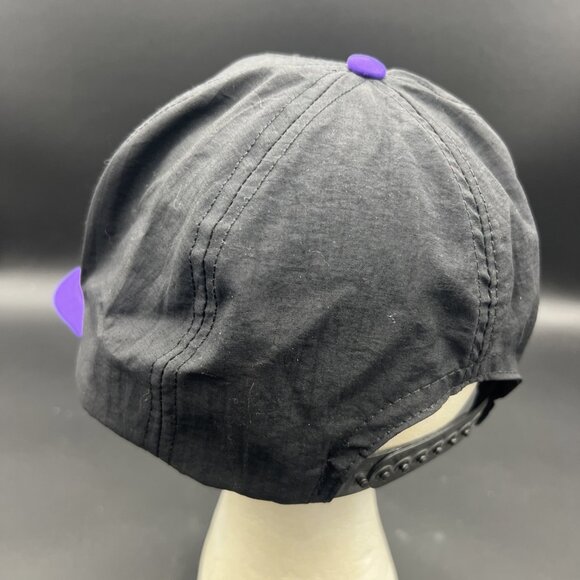 Vintage 1993 GM Goodwrench Delco Battery 300 Snapback Hat Cap Black Purple USA - Picture 3 of 11